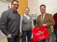 Sascha Gibson, Tanja Herbst und Matthias Schiedek